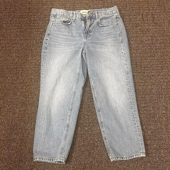 Boden Jeans Womens 28 x 26 Mid Rise Tapered‎ Ankle Pants Light Wash - Picture 1 of 5